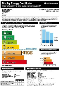 Display Energy Certificates, Northern Ireland - Anderson Mechanical Services